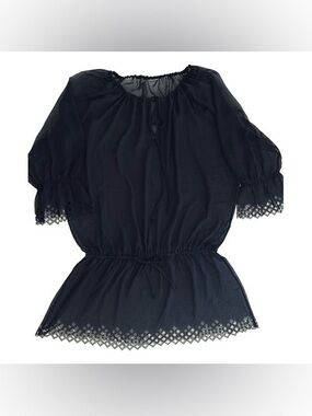 Gottex | Black Tunic Swimsuit Coverup | Size XL